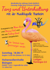 Musik und Tanz mit der MK Thanheim